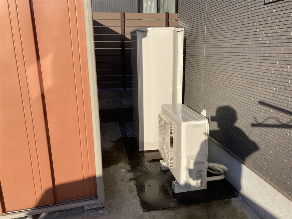 宮崎市佐土原町にて、補助金を使ってオトクに最新エコキュートに交換