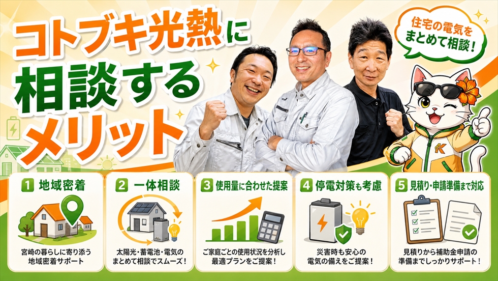 コトブキ光熱に相談するメリットの画像