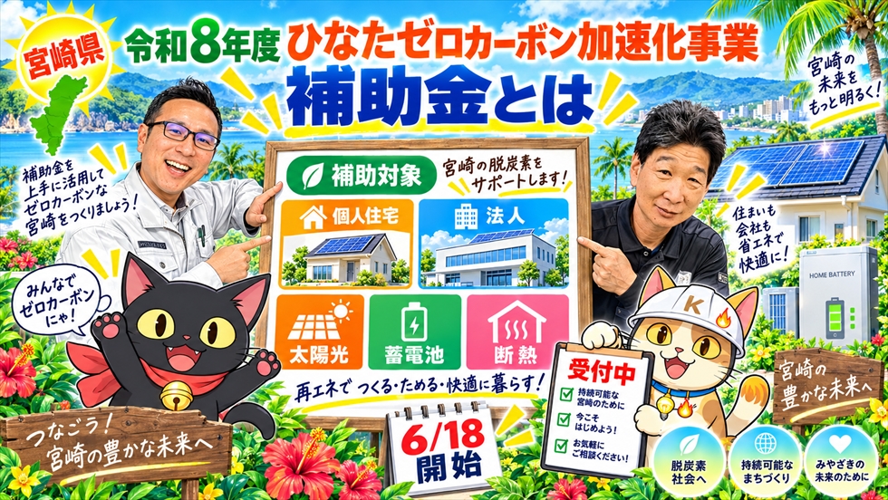 宮崎で太陽光発電・蓄電池補助金を申請する前に、必要書類と見積準備のポイントを確認するイラスト