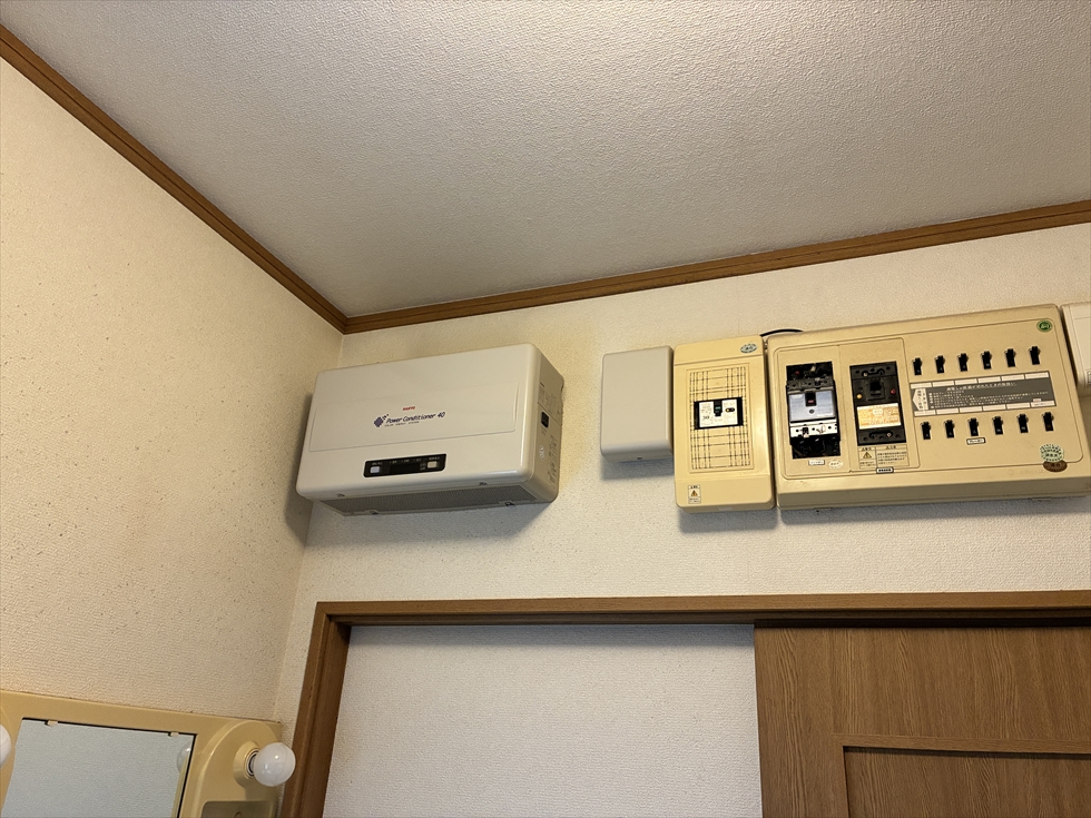 施工前(既設パワコン)