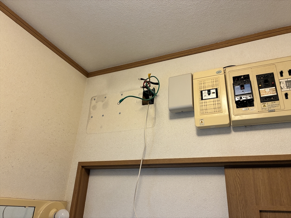 取り外し作業