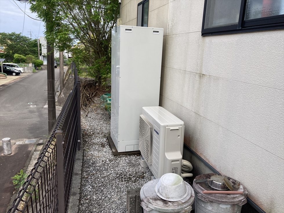 施工後(最新エコキュート)