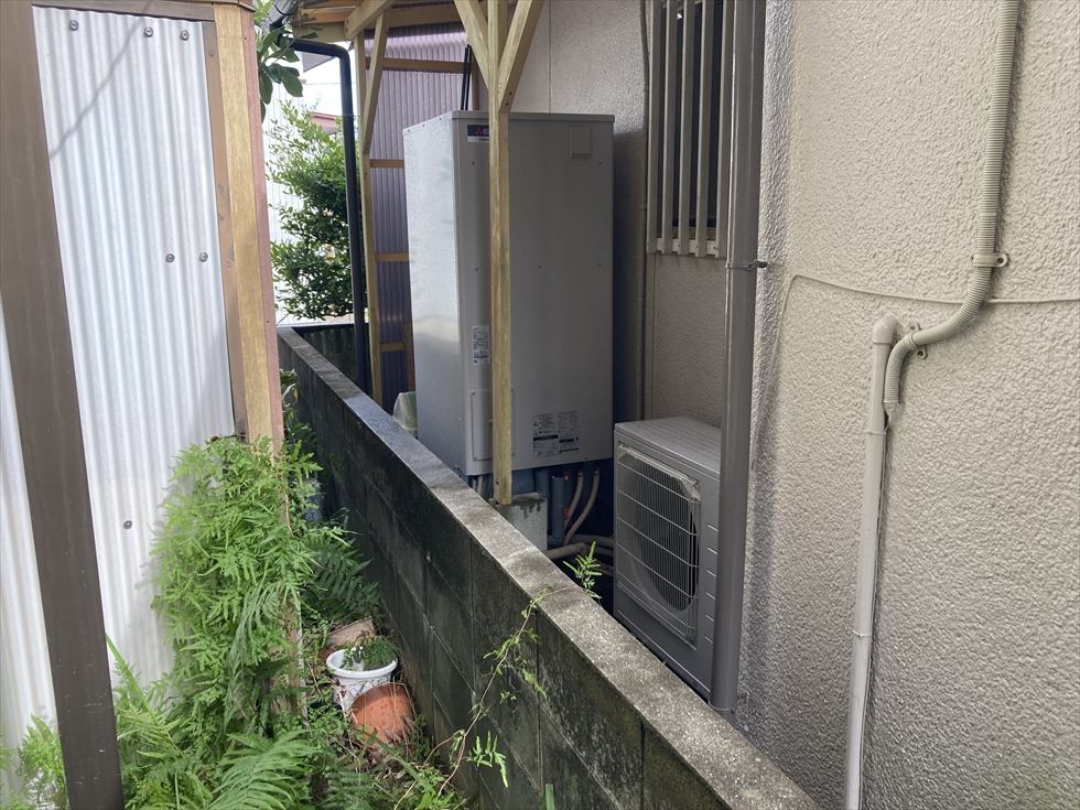 施工後の三菱エコキュート SRT-S377