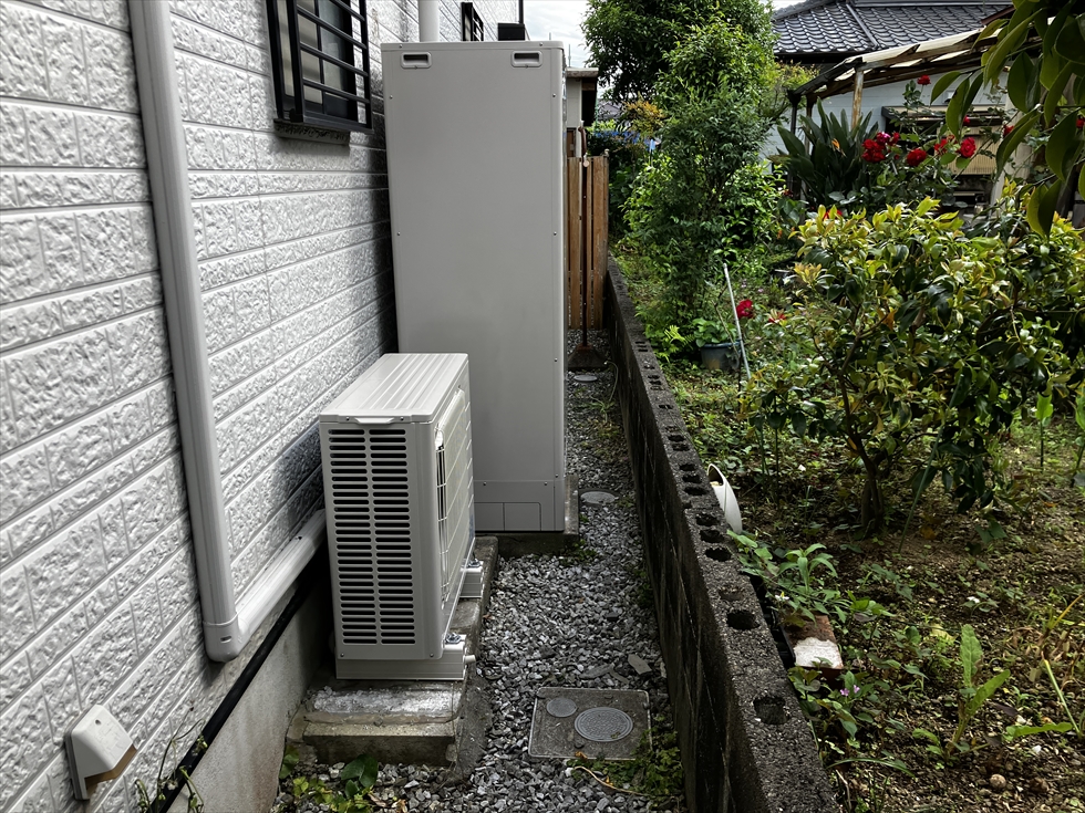 施工後（最新エコキュート）