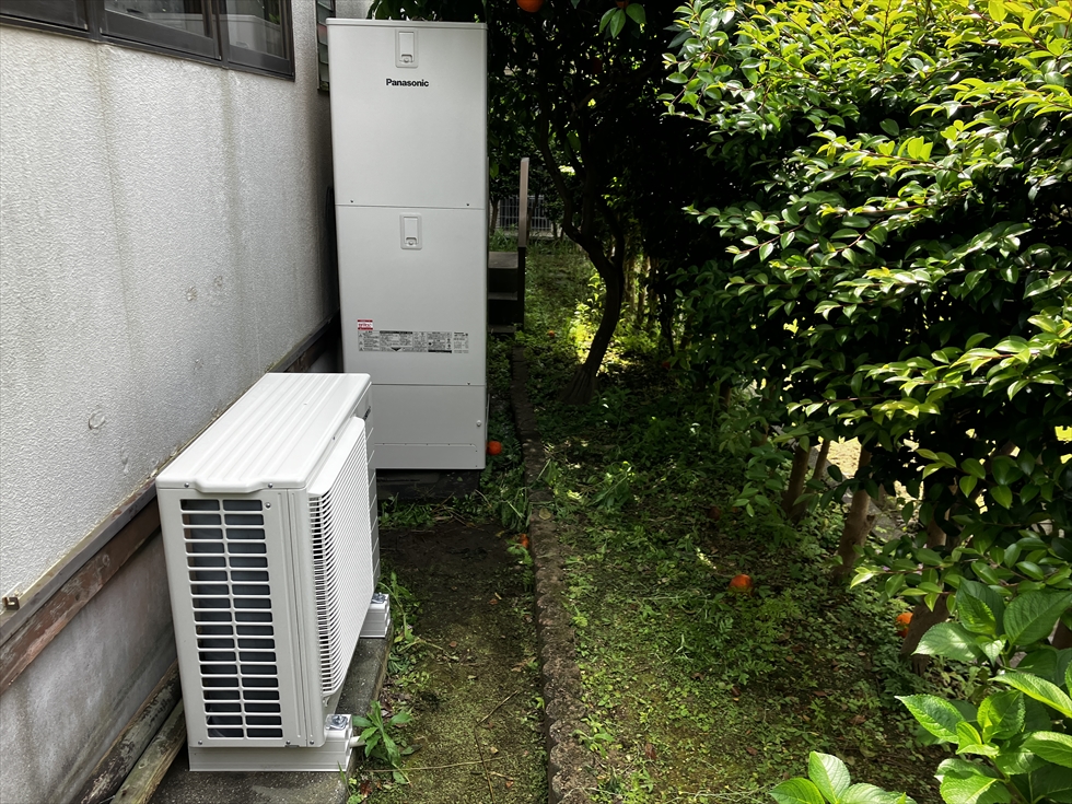 施工後（最新標準型エコキュート）