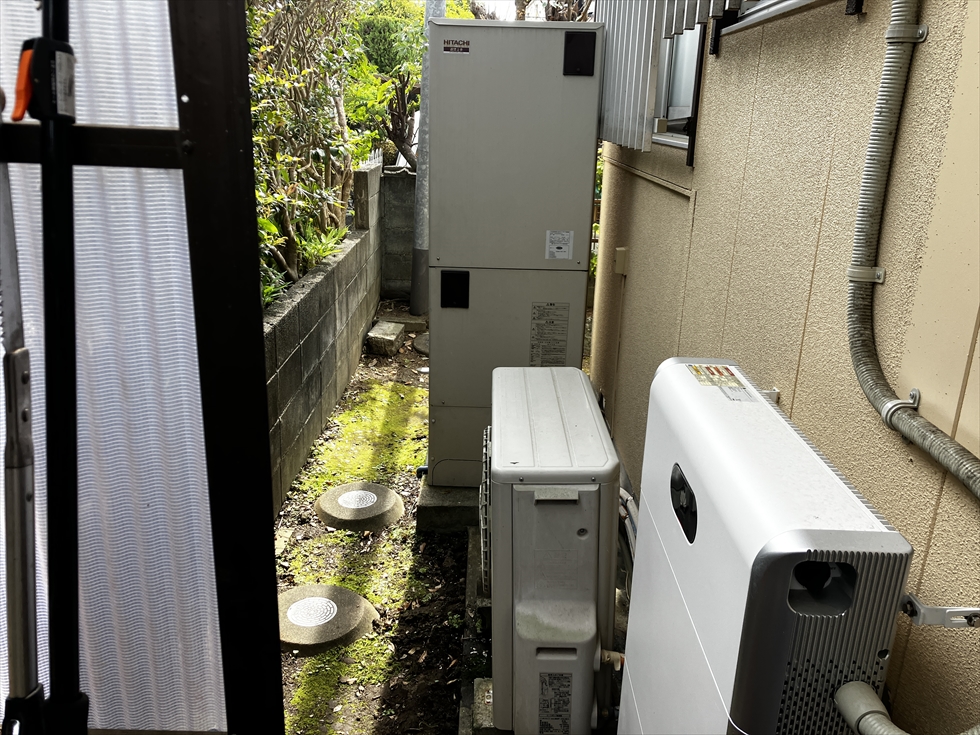 施工前(2009年製エコキュート)