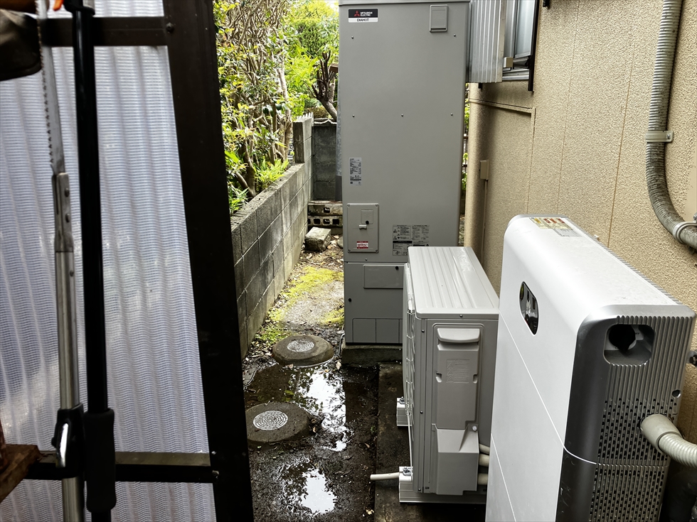 施工後(最新エコキュート)