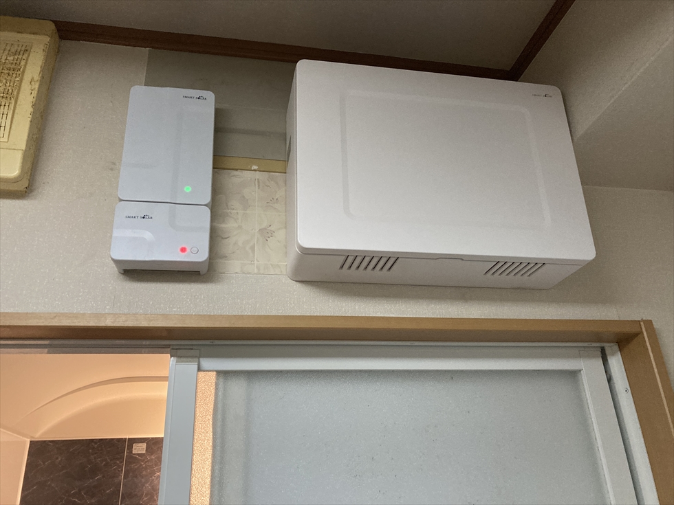 施工後（室内モニター等）