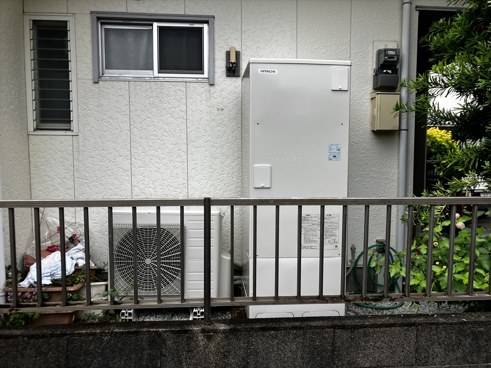 施工後(最新エコキュート)