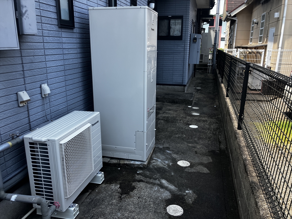 施工後のパナソニックエコキュート HE-S37LQS