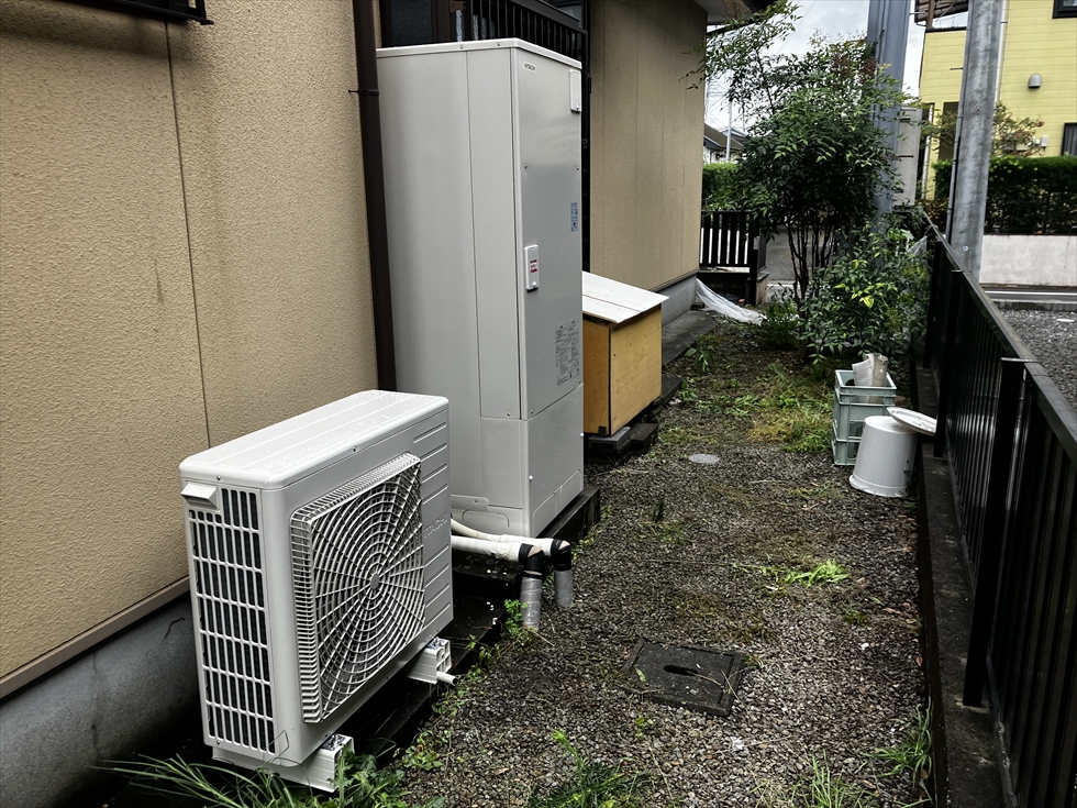 施工後の日立エコキュート BHP-ZN37WU