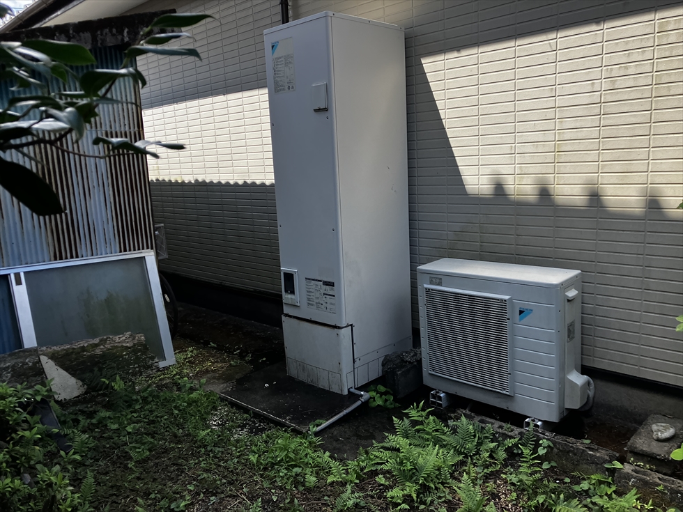 えびの市原田 ダイキン給湯専用エコキュート交換前