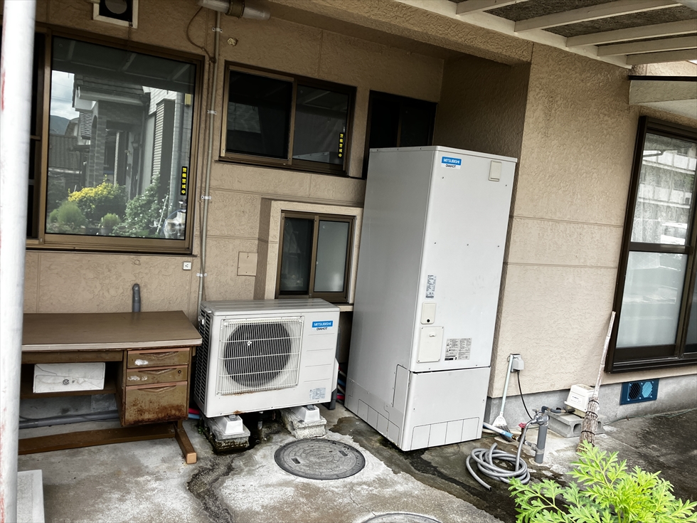 施工前（2014年製エコキュート）